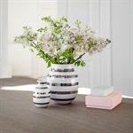 Kähler Omaggio vase sølv med blomster - Fransenhome